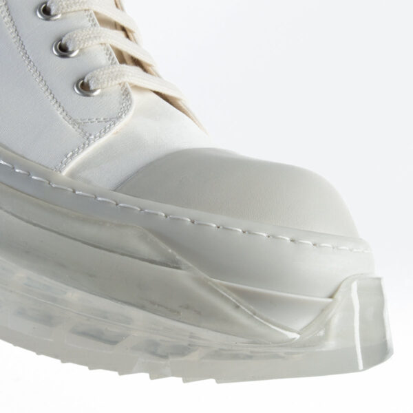 Giày Rick Owens Abstract Sneakers Chalk White DU20S5819 - Ảnh 3