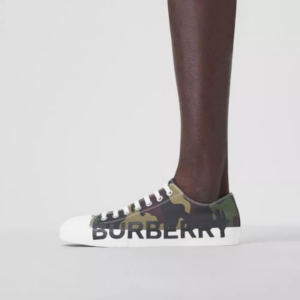 Alternative view of Giày Burberry Logo Print Camouflage Cotton 80418951