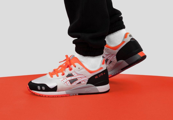 Giày Asics Gel Lyte 3 'White Orange Blue'  H819Y-0101 - Ảnh 5
