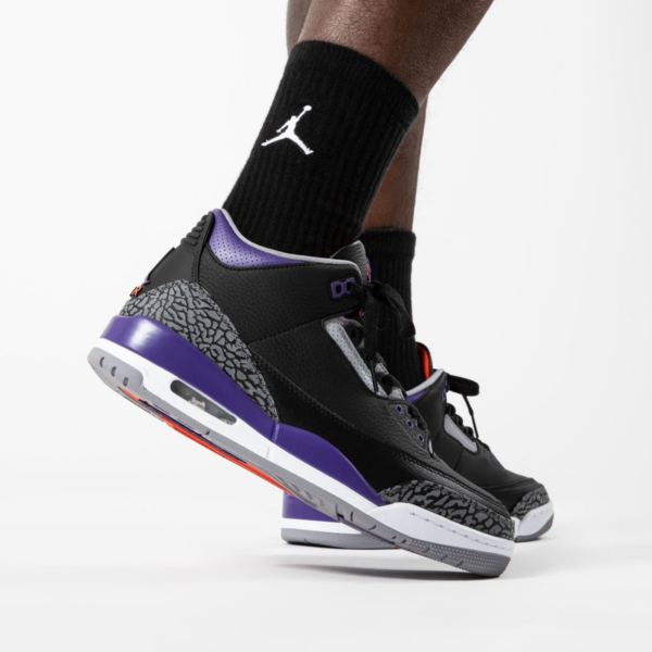 Giày Air Jordan 3 Retro 'Court Purple' CT8532-050 - Ảnh 3