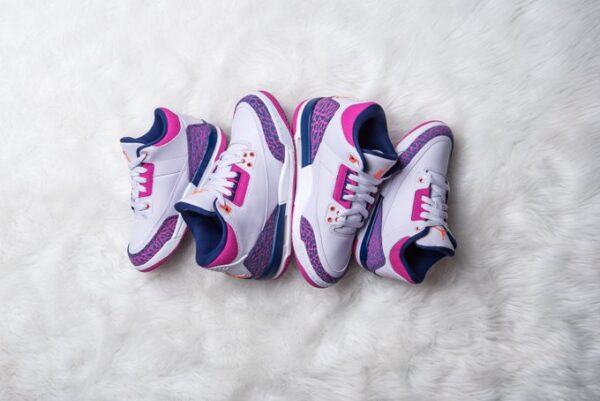 Giày Nike Air Jordan 3 "Retro Barely Grape" 441140-500 - Ảnh 5