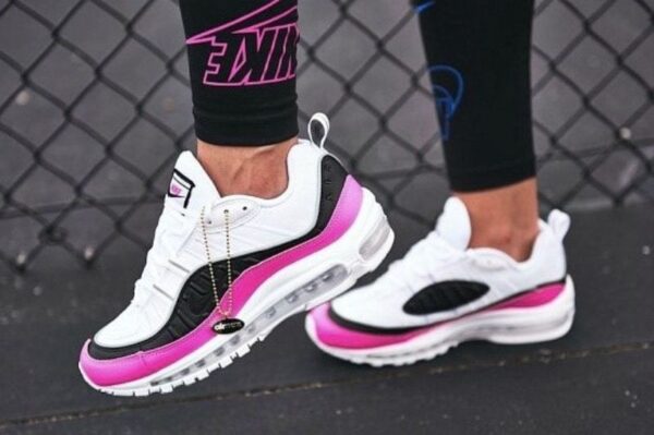 Giày Nike Wmns Air Max 98 SE 'China Rose' AT6640-100 - Ảnh 2