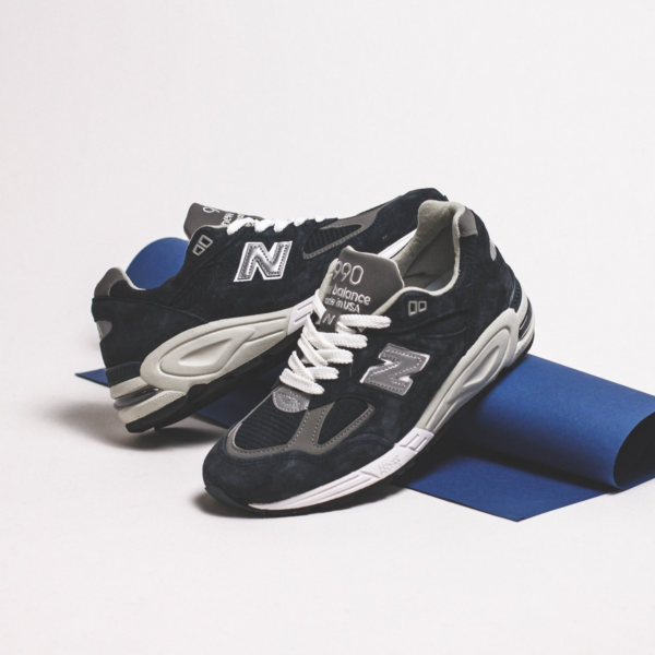 Giày New Balance 990v2 'Navy White' M990NV2 - Ảnh 6