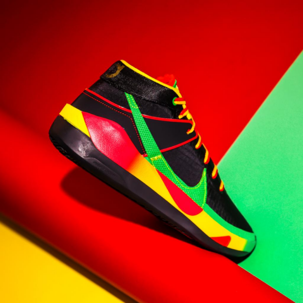Giày Nike KD 13 EP 'Rasta' DC0008-001 - Ảnh 2