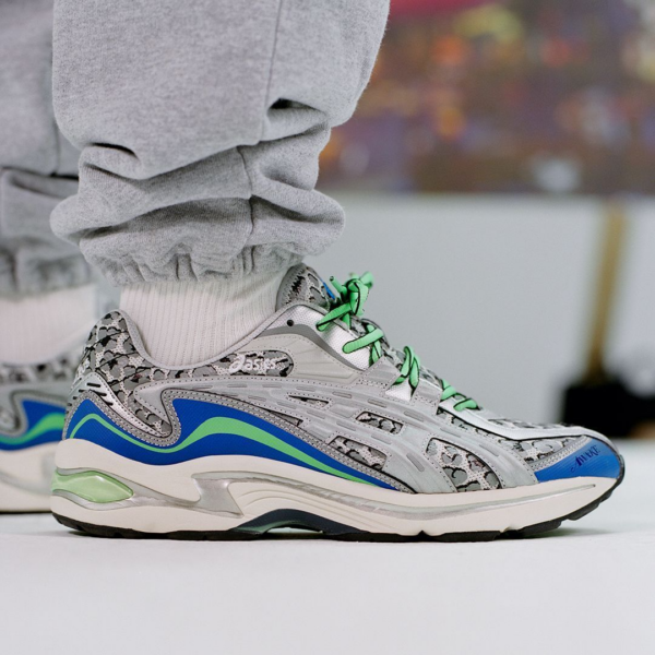 Giày Asics Awake x Gel Preleus Cool Grey Silver 1201A018 020 - Ảnh 3