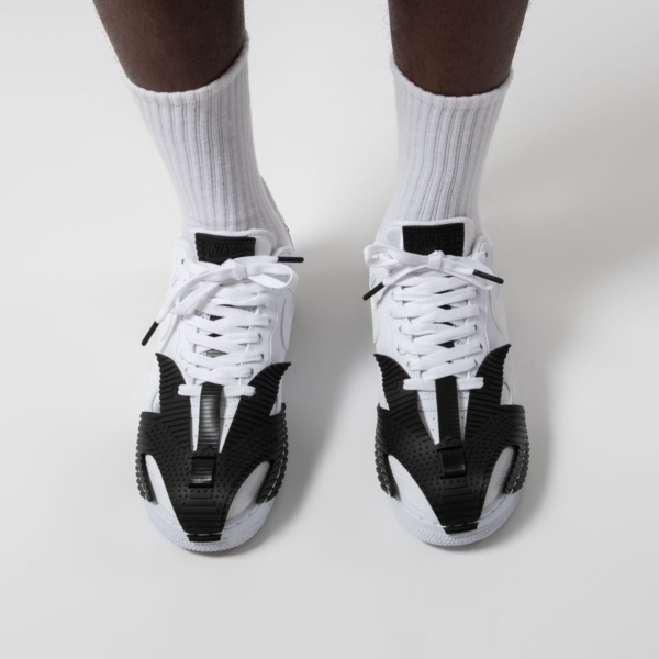 Giày Nike Air Force 1 NDSTRKT 'White Black' CZ3596-100 - Ảnh 2