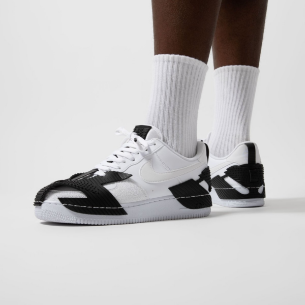 Giày Nike Air Force 1 NDSTRKT 'White Black' CZ3596-100 - Ảnh 3