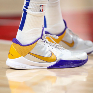 Alternative view of Giày Nike Zoom Kobe 5 'Lakers Home' 386429-102