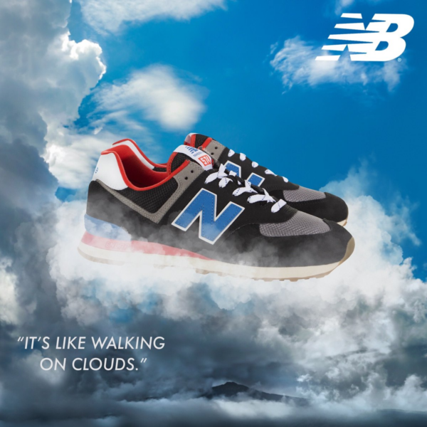 Giày New Balance 574 Core Plus Neo Classic Blue Nebula ML574SOV - Ảnh 2