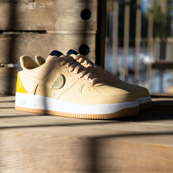 Giày Nike NBA x Air Force 1 '07 LV8 'Sesame University Gold' CT2298-200 - Ảnh 3