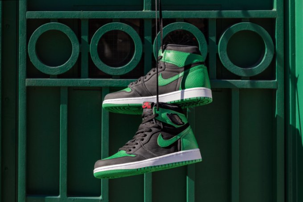 Giày Nike Air Jordan 1 Retro High OG GS 'Pine Green 2.0' 575441-030 - Ảnh 8