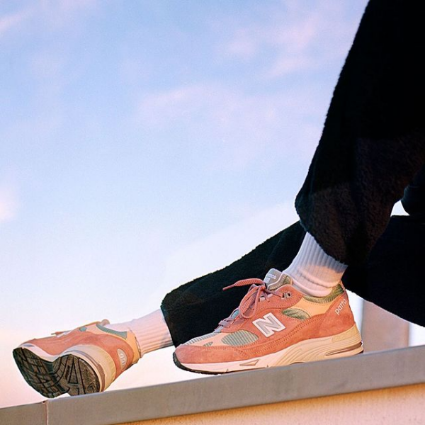Giày New Balance Patta x Wmns 991 'Dusty Pink' W991PAT - Ảnh 3