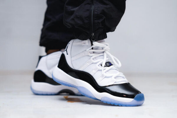 Giày Nike Air Jordan 11 Retro PS 'Concord' 2018 378039-100 - Ảnh 3