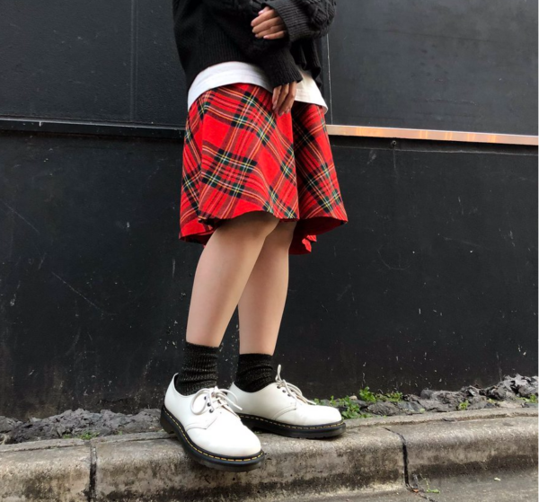 Giày Dr. Martens 1461 Bex 3 Eye Casual Shoes White 26654100 - Ảnh 5