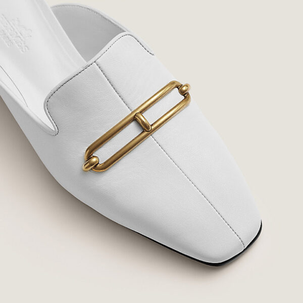 Giày Hermes Esmee Mule 'Blanc' H221156Z90360 - Ảnh 4