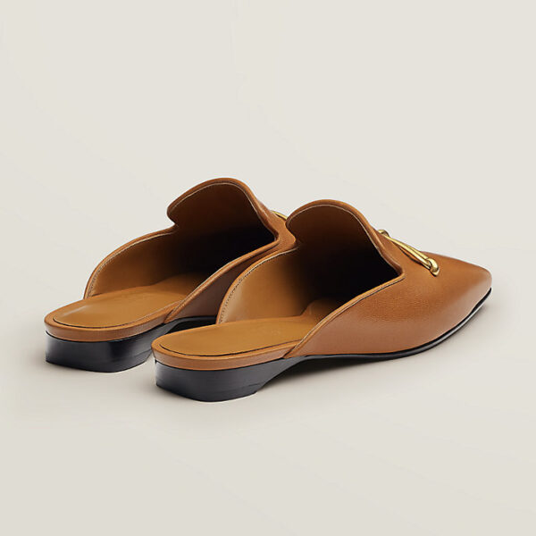 Giày Hermes Esmee Mule 'Beige Doré' H221156ZB8365 - Ảnh 3