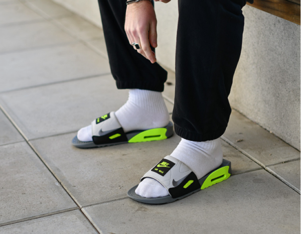 Dép Nike Air Max 90 Slide 'Volt' BQ4635-001 - Ảnh 3