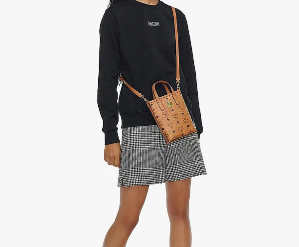 Túi MCM Essential Crossbody Bag in Visetos MWRAASE03CO001 - Ảnh 5