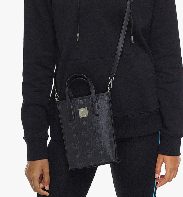 Túi MCM Essential Crossbody Bag in Visetos MWRAASE03BK001 - Ảnh 3