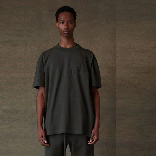 Ao Fear Of God Essentials T Shirt SS22 'Off Black'
