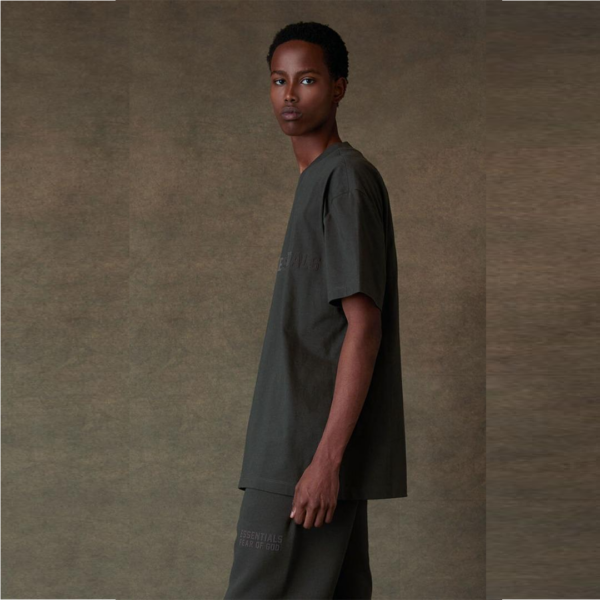 Ao Fear Of God Essentials T Shirt SS22 'Off Black'