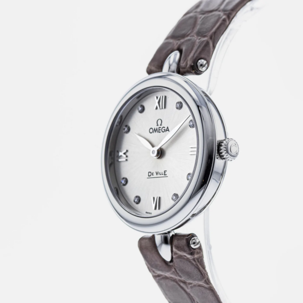 Đồng Hồ Omega Deville Prestige Dewdrop Ladies 'Brown' 424-13-27-60-52-001 - Ảnh 3
