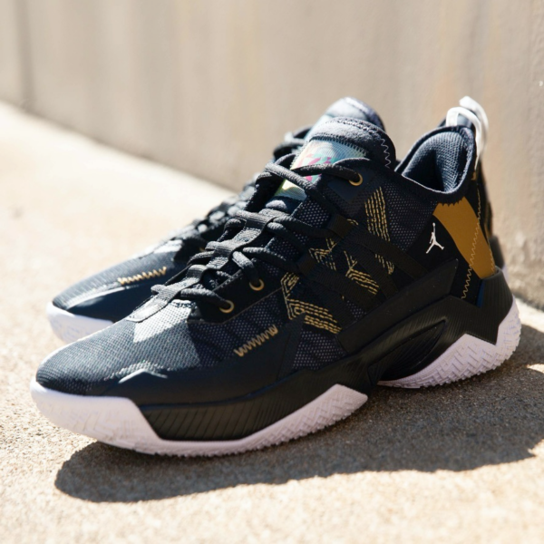 Giày Nike Jordan One Take 2 'Black Metallic Gold' CW2457-007 - Ảnh 2