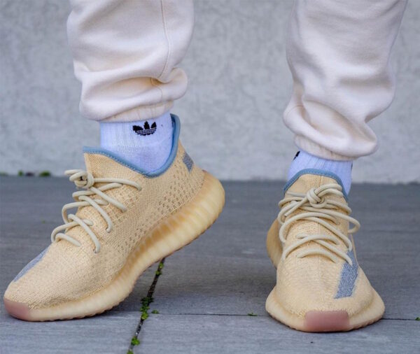 Giày Adidas Yeezy Boost 350 V2 'Linen' FY5158 - Ảnh 3