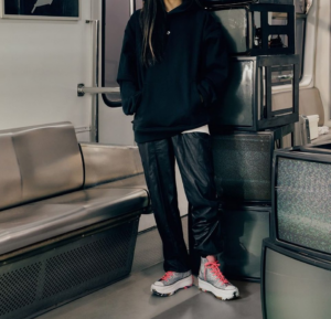 Alternative view of Giày Converse Run Star Hike High 'Knit Mashup' 170249C