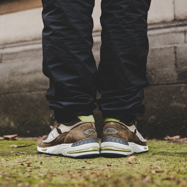 Giày New Balance 991 Made In England 'Olive Brown' M991OLB - Ảnh 3