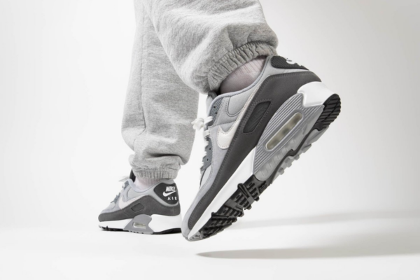 Giày Nike Air Max 90 Premium 'Light Smoke Grey' DA1641-001 - Ảnh 9
