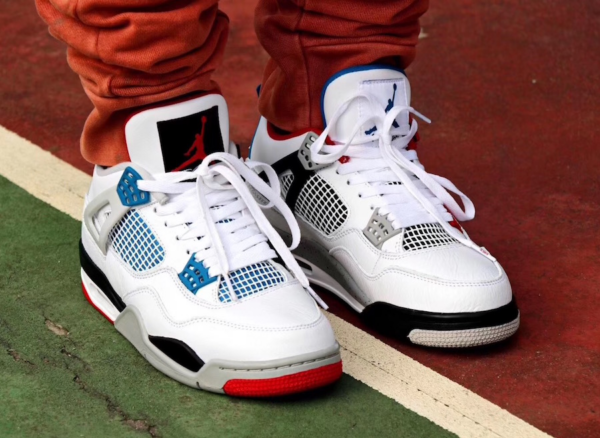 Giày Nike Air Jordan 4 Retro SE GS 'What The 4' 408452-146 - Ảnh 4