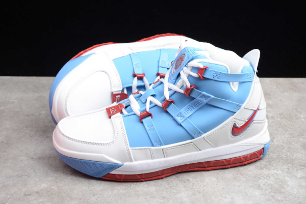Giày Nike Zoom LeBron 3 'Houston Oilers' AO2434-400 - Ảnh 7