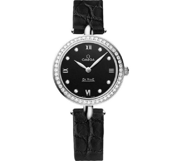 Đồng Hồ Omega De Ville Prestige 'Black' 424-18-27-60-51-001