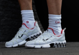 Alternative view of Giày Nike Air Kukini Spiridon Cage 2 Stussy White CJ9918-100