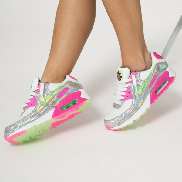 Giày Nike Air Max 90 LX Daisy 'Leopard Iridescent' (W) CQ2559-100 - Ảnh 6