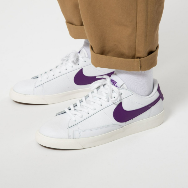 Giày Nike Blazer Low 'Voltage Purple' Blazer Low CI6377-103 - Ảnh 3