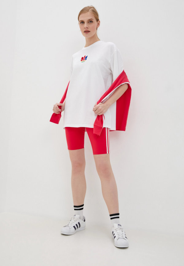 Áo Adidas Adicolor 3D Trefoil Tee White GD2235 - Ảnh 6
