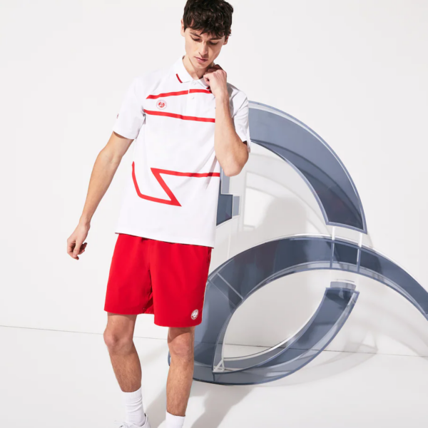 Áo Lacoste Mens Sport White DH4741-51-N7J-GH4766-51-C9U - Ảnh 2