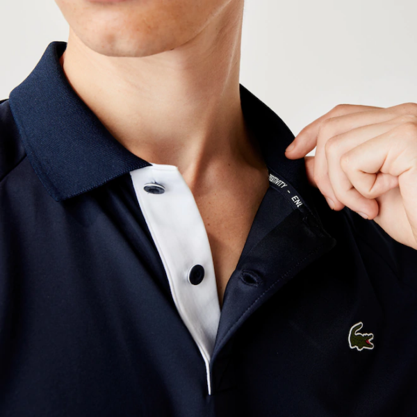 Áo Lacoste Novak Djokovic 'Navy' - Ảnh 3