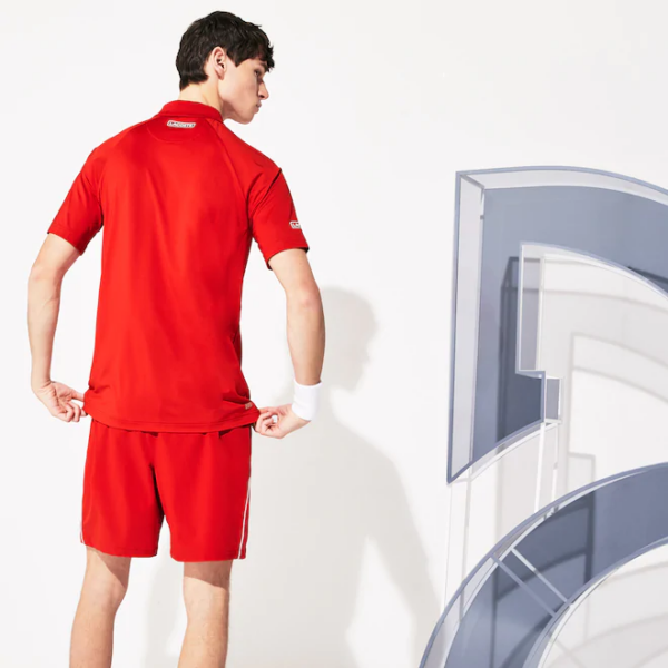 Áo Lacoste Novak Djokovic Polo 'Red' - Ảnh 2