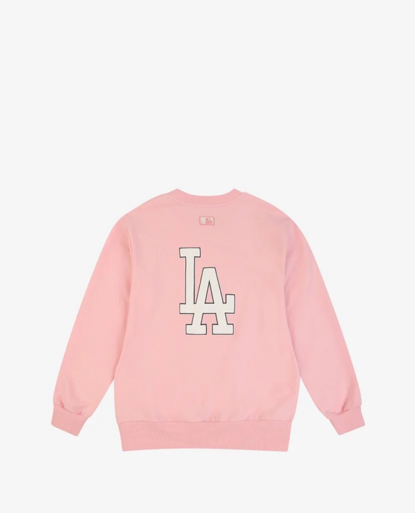 Áo MLB Sweater LA BigLogo Pink 31MT03011-07P - Ảnh 2