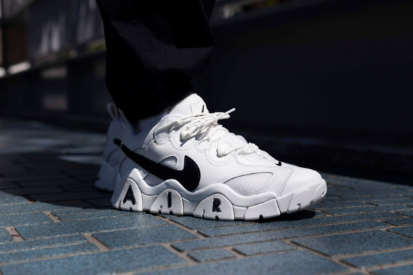 Giày Nike Air Barrage Low White Black CW3130-100 - Ảnh 6