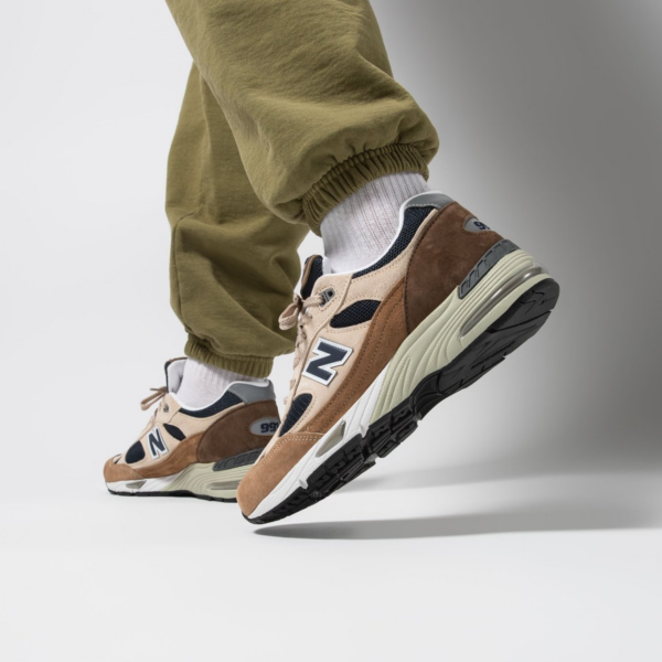 Giày New Balance 991 Made In England 'Cappucino' M991SBN - Ảnh 3