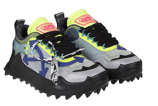 Giày Off-White ODSY-1000 Black Purple OMIA139E20FAB001-1037 - Ảnh 3
