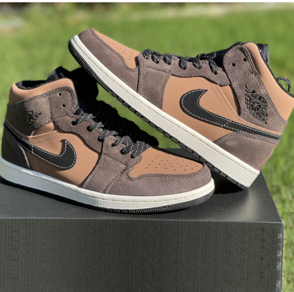 Giày Nike Air Jordan 1 Mid SE 'Earth Tone' DC7294-200 - Ảnh 6