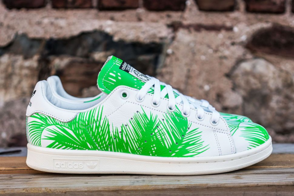 Giày Adidas Pharrell x BBC x Stan Smith 'Palm Tree Pack' S82071 - Ảnh 4