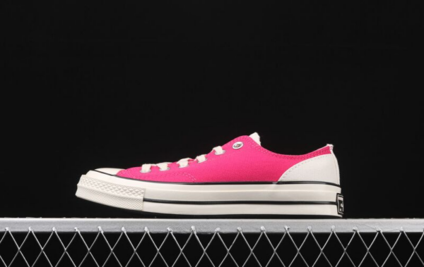 Giày Converse Chuck 70 Low 'Psychedelic Hoops Cerise Pink' 167827C - Ảnh 3