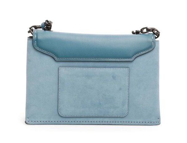 Túi Coach Swagger Chain Crossbody In Colorblock Blue 25833 BPCMB - Ảnh 3