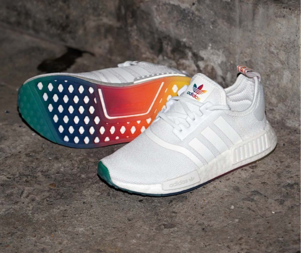 Giày Adidas NMD R1 J Rainbow Sole EH0755 - Ảnh 6